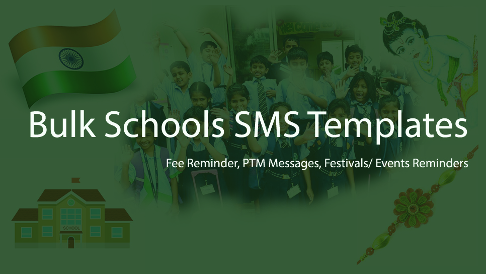 26 January Bulk School Sms Templates Fee Reminder Ptm Message