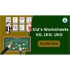 ICSE & CBSE worksheets for Kids (2020) - KG, LKG, UKG, Class 1 and more